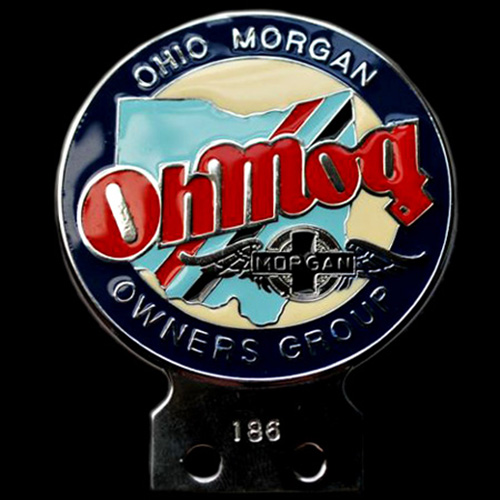 Ohio Morgan Owners Group Ohmog Car Badge