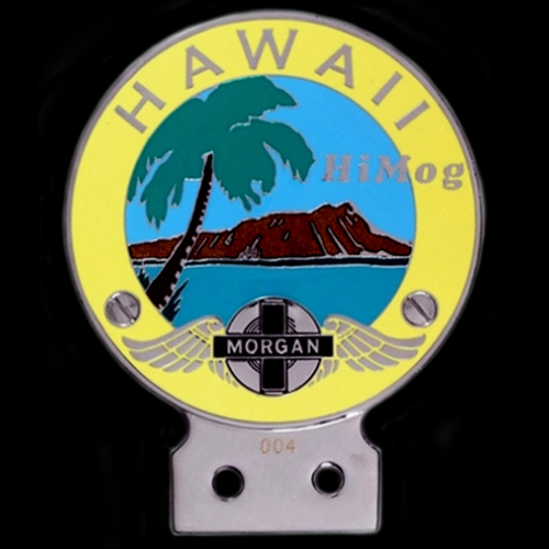 Hawaii Morgan Car Badge
