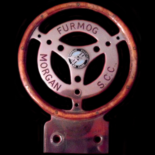 Furmog Morgan Sports Car Club Car Badge