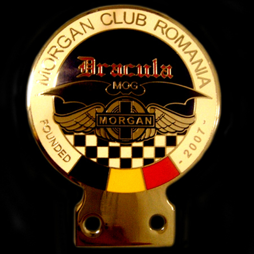 Morgan Club Romania Founded 2007 Car Badge