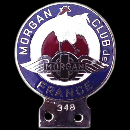 Morgan Club de France Car Badge