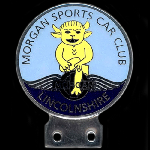 Morgan Sports Car Club Lincolnshire Car Badge