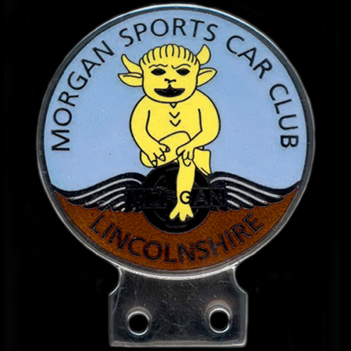 Morgan Sports Car Club Lincolnshire Car Badge