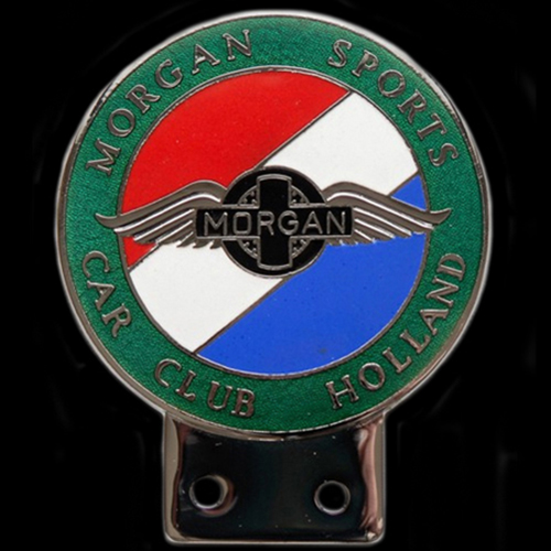 Morgan Sports Car Club Holland Car Badge