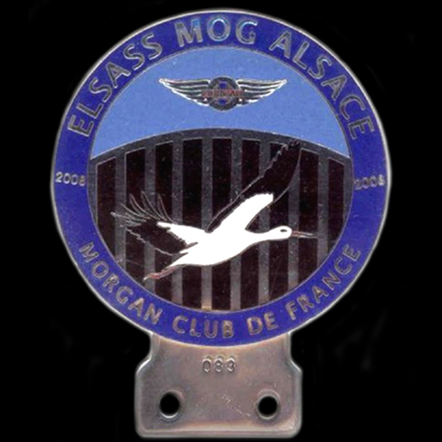 Morgan Club de France Car Badge