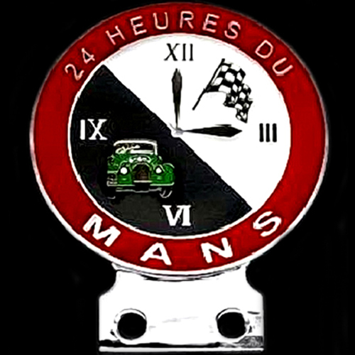 24 Heurs du Mans Morgan Car Badge