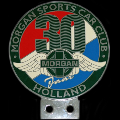 Morgan Sports Car ClubHolland Car Badge