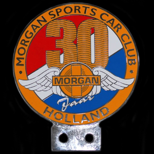 Morgan Sports Car Club Holland Car Badge