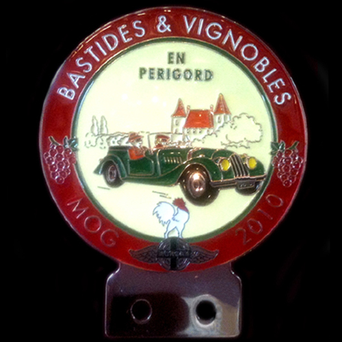 Bastides & Vignobles Morgan Car Badge