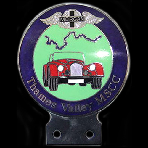 Morgan Sports Car ClubThame Valley Car Badge