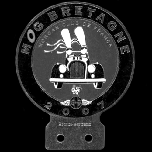 Mog Bretagne 2007 Morgan Car Badge
