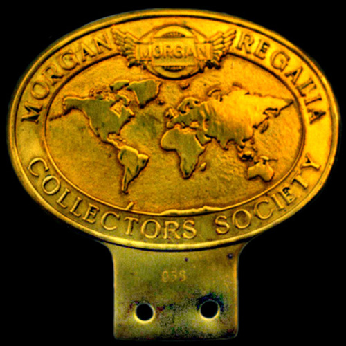 Morgan Regalia Collectors Society   Car Badge