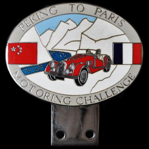 Peking to Paris Motoring Challenge Car Badge