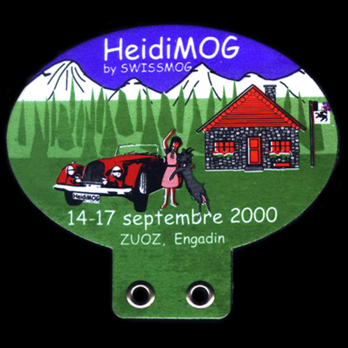 HeidiMog by SwissMog Morgan Car Badge