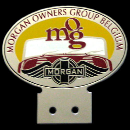 Morgan Owners Group of Belgium  Car Badge
