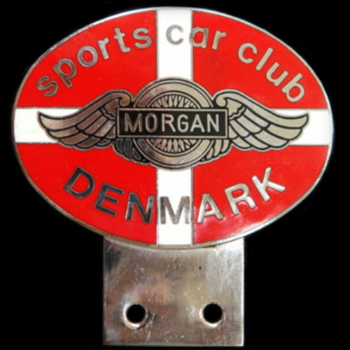 Morgan Sports Car Club Denmark Car Badge