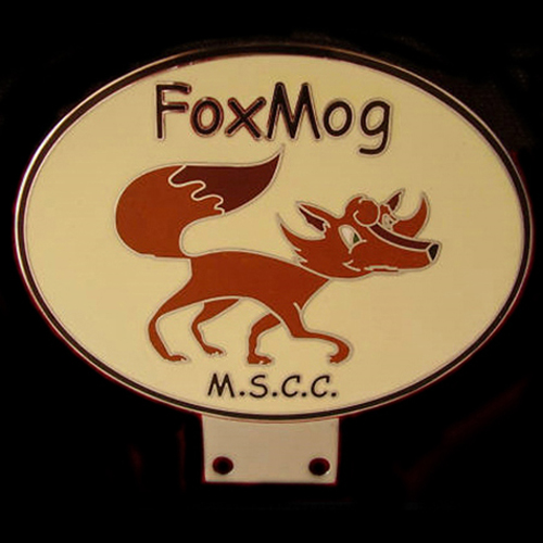 FoxMog M.R.C.S. Car Badge