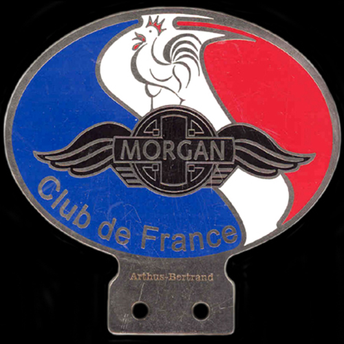 Morgan Club de France Car Badge