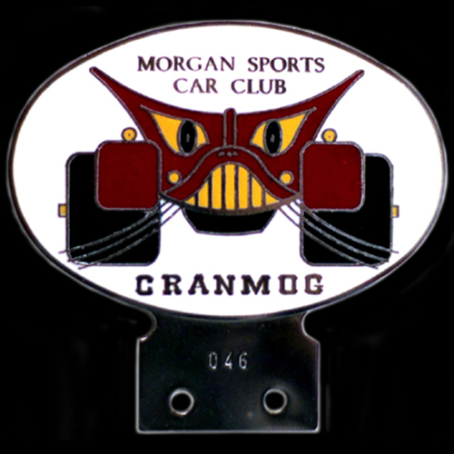 Morgan Sports Car Club Cranmog Car Badge