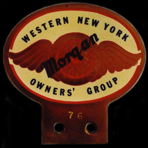Western New York Morgan Owners Group Car Badge