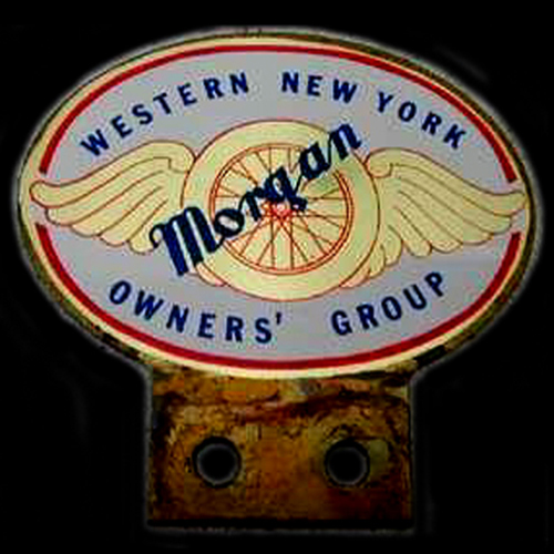 Western New York Morgan Owners Group Car Badge
