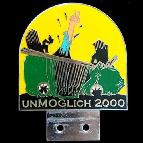 Unmoglich 2000 Morgan Car Badge