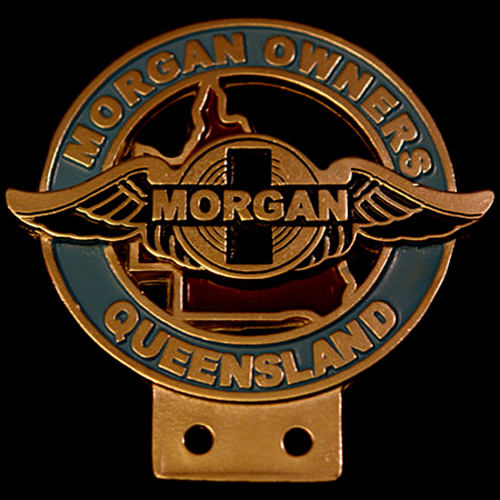 Morgan Owners Queensland Car Badge