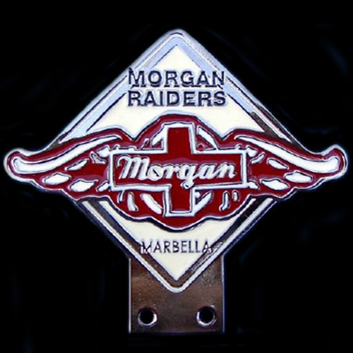 Morgan Raiders Marbella España Car Badge