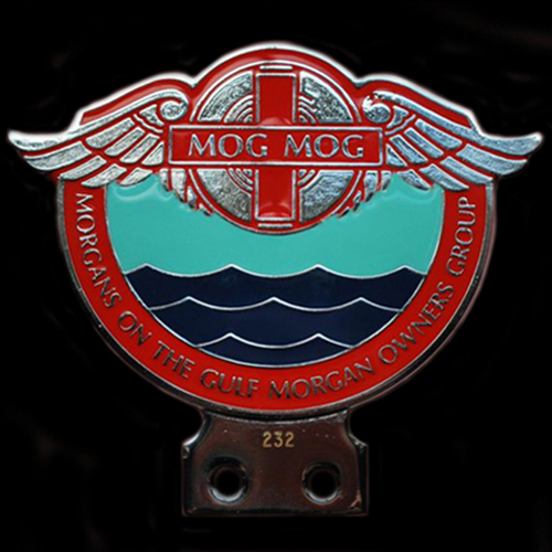 Morgans on the Gulf Morgan Owners Group Car Badge