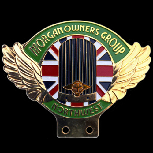 Morgan Owners Group North West Car Badge