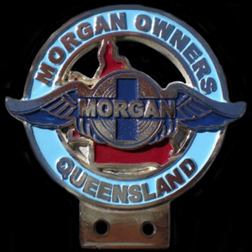 Morgan Owners Club Queensland Car Badge
