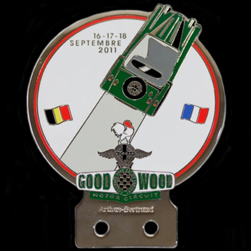 Goodwood  2011 Morgan Car Badge