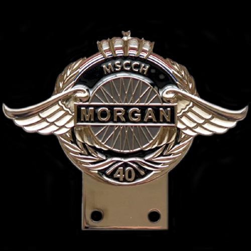 Morgan Sports Car Club Holland 40 Car Badge