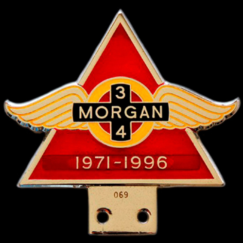 Morgan 3/4 1971-1996 Car Badge
