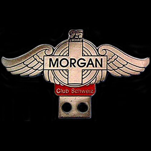 Morgan Club Schweiz Car Badge