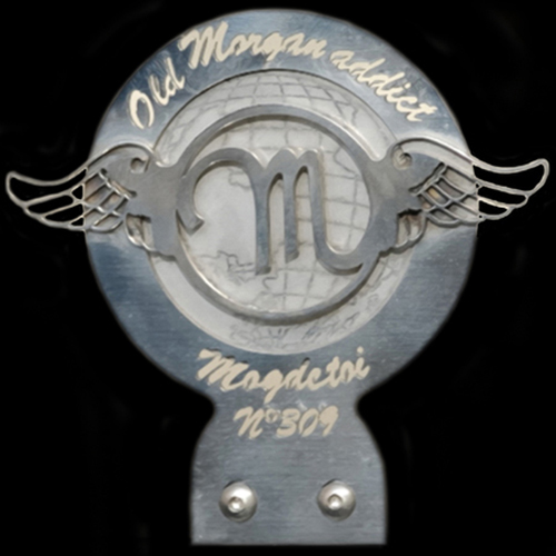 Old Morgan Addict  Car Badge