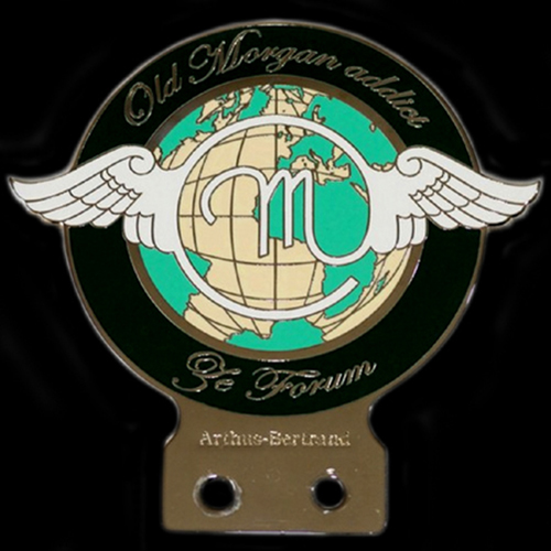 Old Morgan Addict  Car Badge