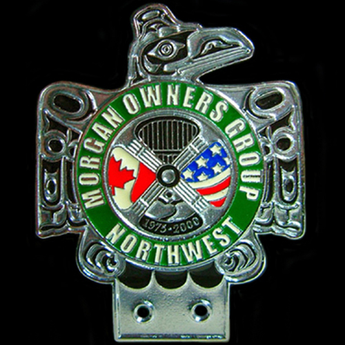 Morgan Owners Group Northwest 1973-2000 Car Badge