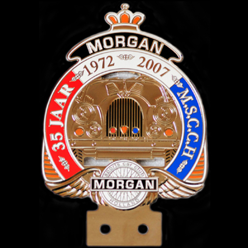 Morgan Club Holland35 Jaar 1972-2007 Car Badge