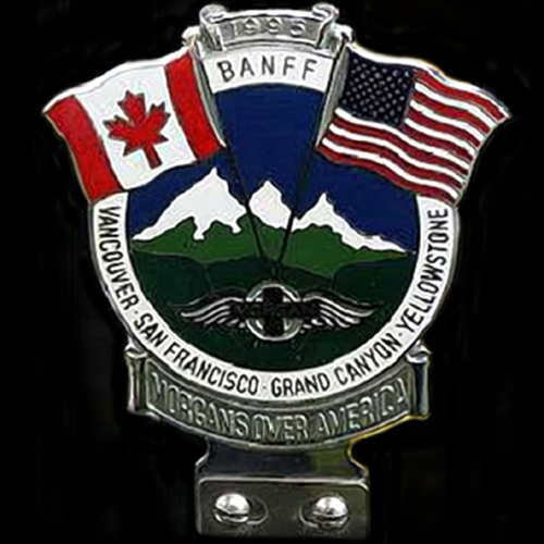 Morgans over America 1995 Car Badge