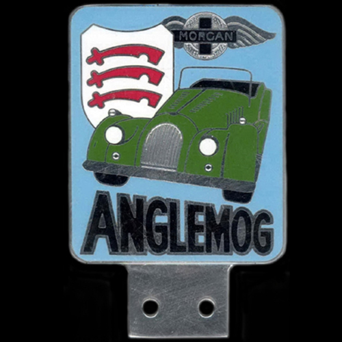 AngleMog Morgan Car Badge