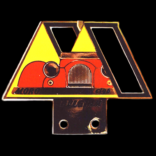 Morgan Club Belgium car badge