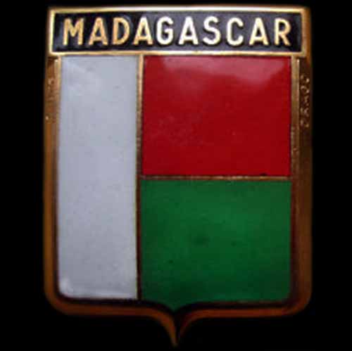 Madagascar Car Badge (Drago) 