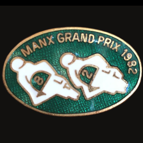 Manx Grand Prix Lapel Badge