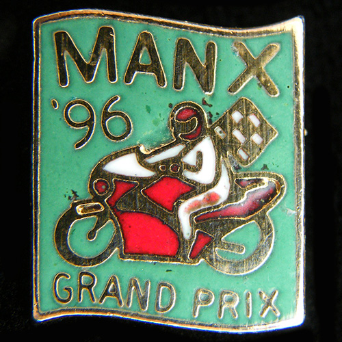 Manx Grand Prix Lapel Badge
