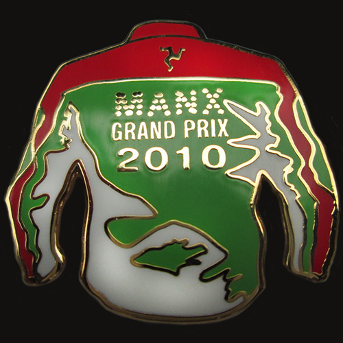 Manx Grand Prix Lapel Badge