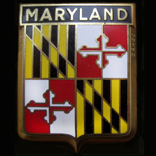 Maryland Car Badge (Drago)