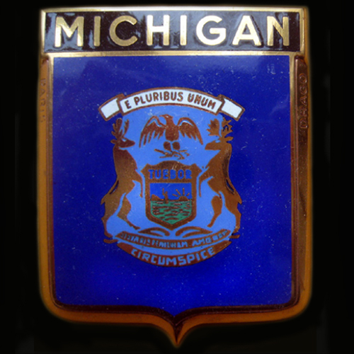 Michigan Car Badge (Drago)