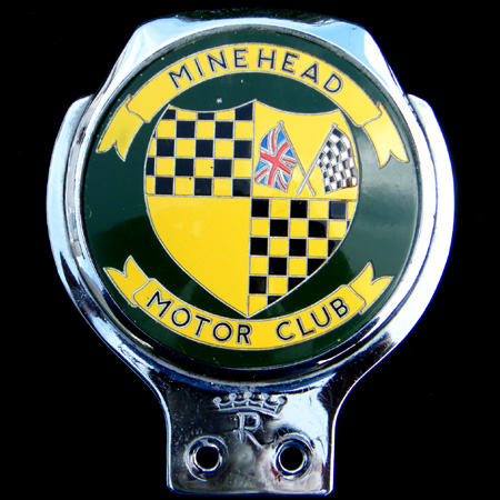 Minehead Motor Club Car Badge