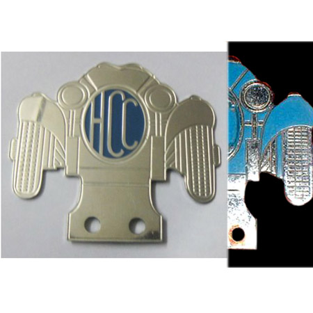 Fake Harrow Car Club Car Badge by autogrillbadges